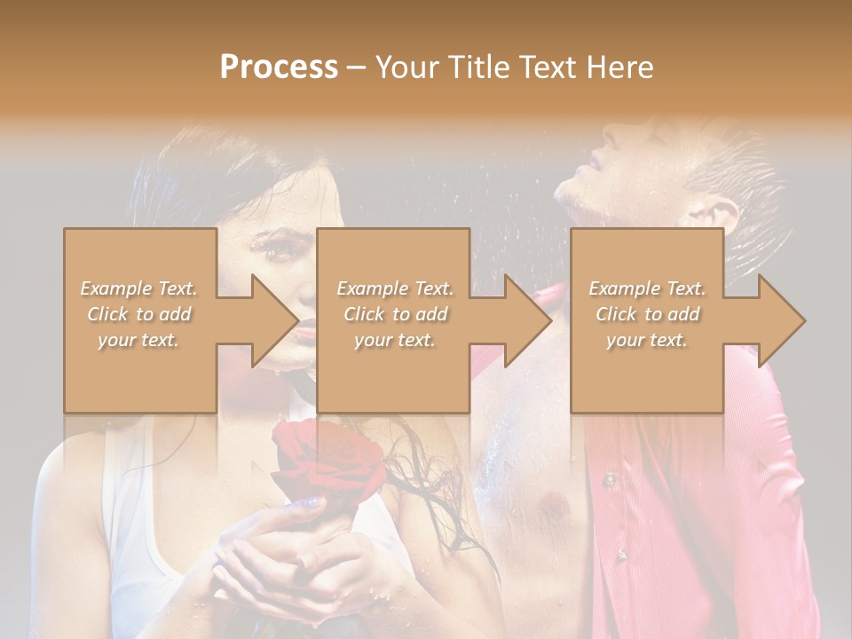 Beauty Wash Valentine's Day PowerPoint Template