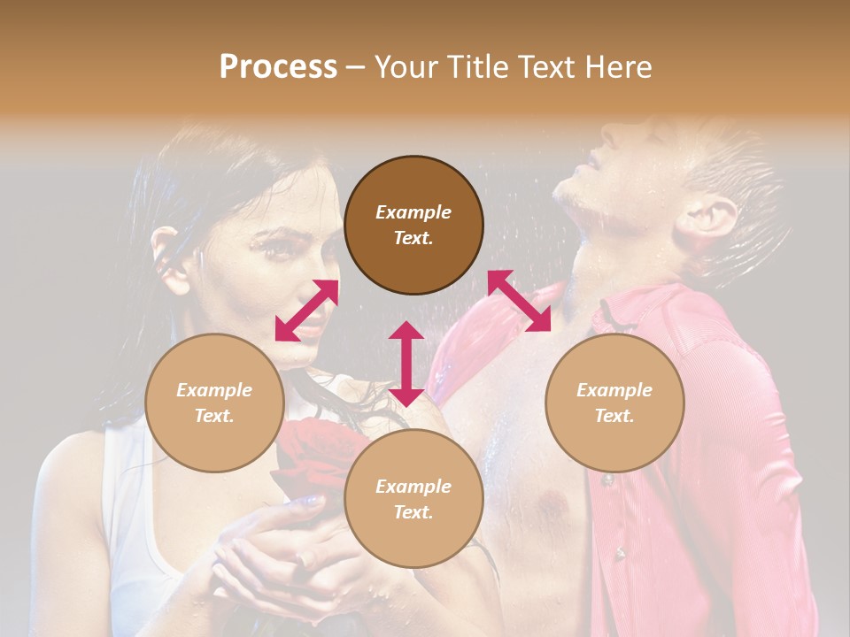 Beauty Wash Valentine's Day PowerPoint Template