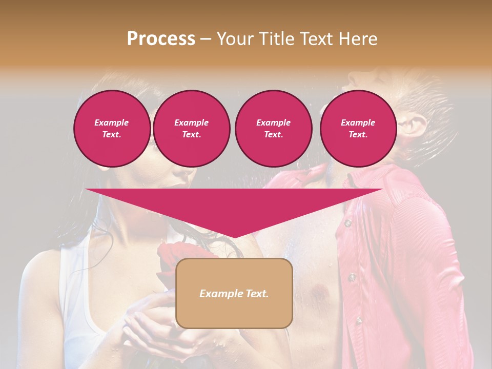 Beauty Wash Valentine's Day PowerPoint Template