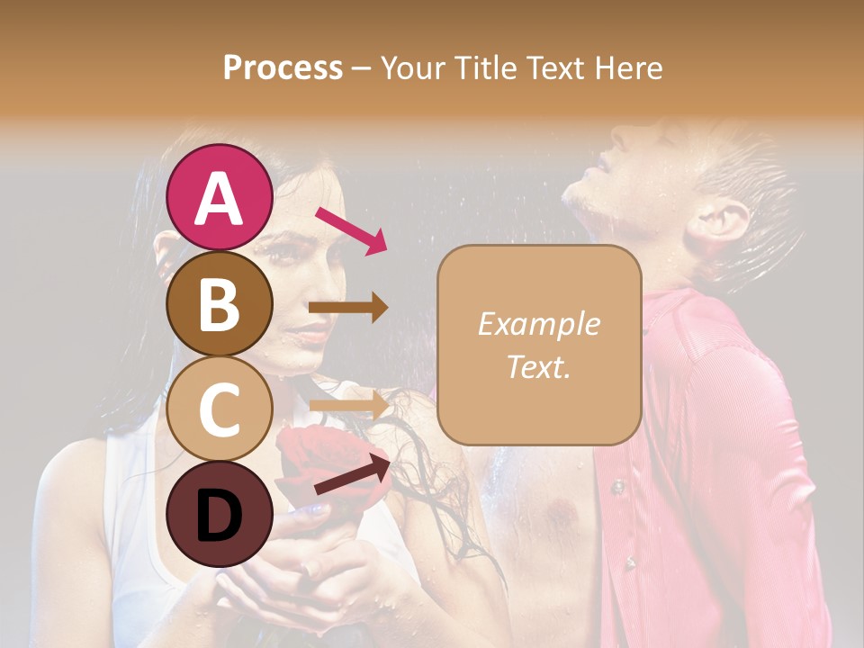 Beauty Wash Valentine's Day PowerPoint Template