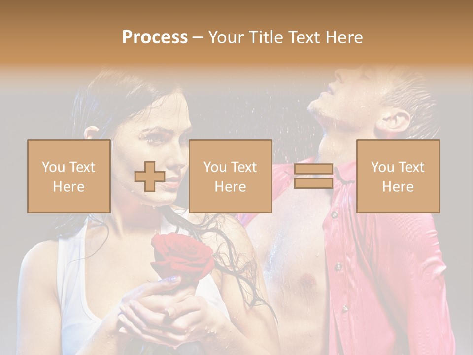 Beauty Wash Valentine's Day PowerPoint Template