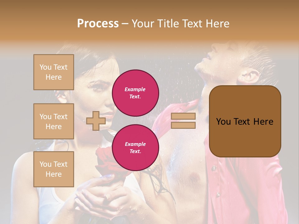 Beauty Wash Valentine's Day PowerPoint Template