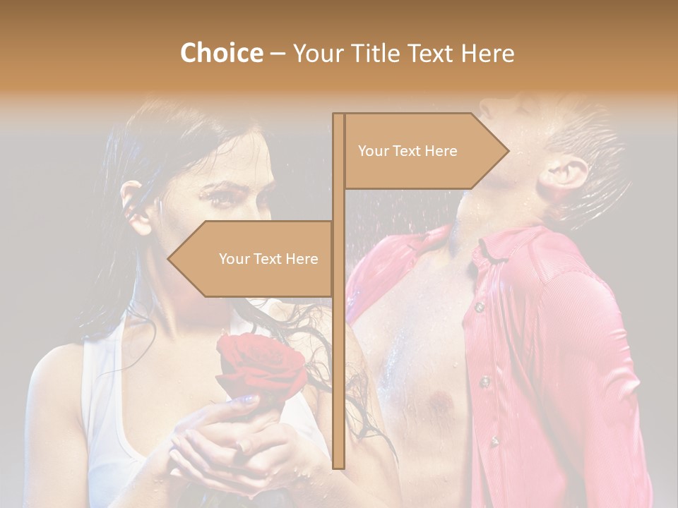 Beauty Wash Valentine's Day PowerPoint Template