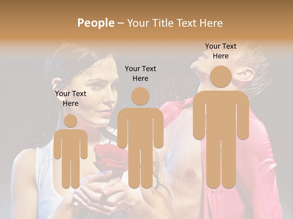 Beauty Wash Valentine's Day PowerPoint Template