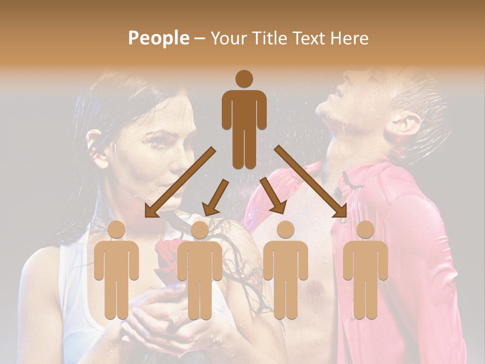 Beauty Wash Valentine's Day PowerPoint Template