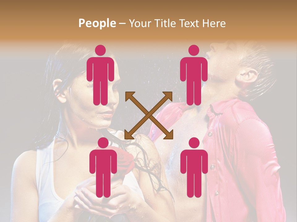 Beauty Wash Valentine's Day PowerPoint Template