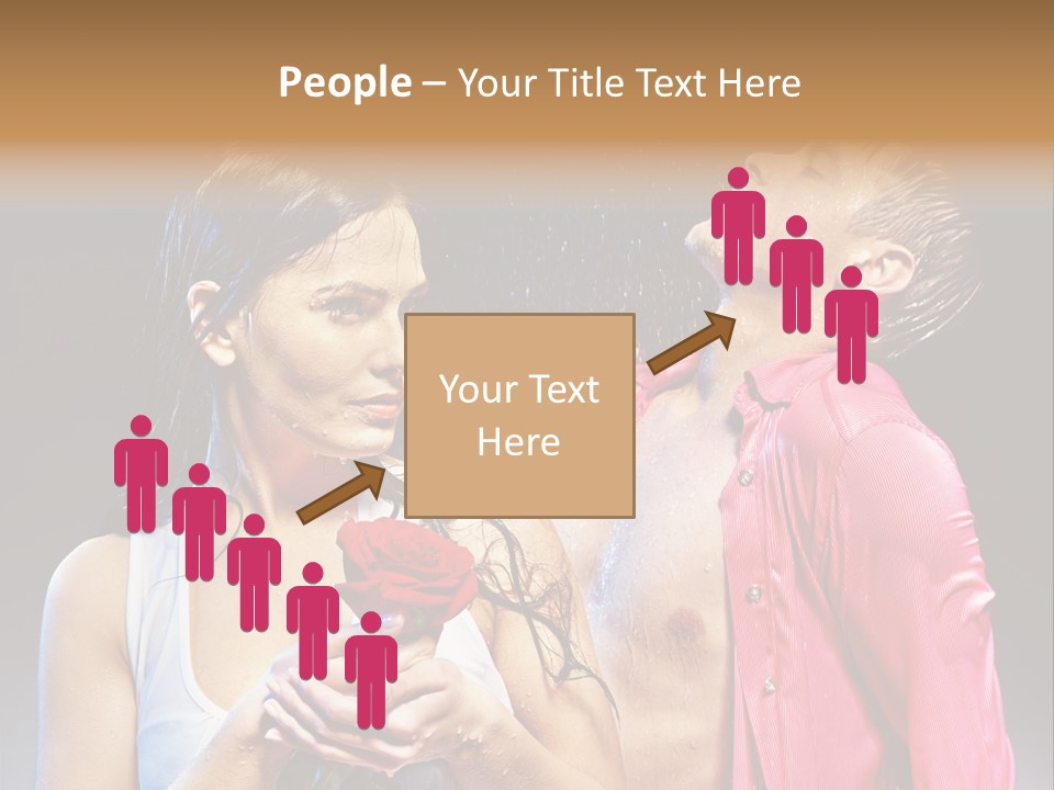 Beauty Wash Valentine's Day PowerPoint Template