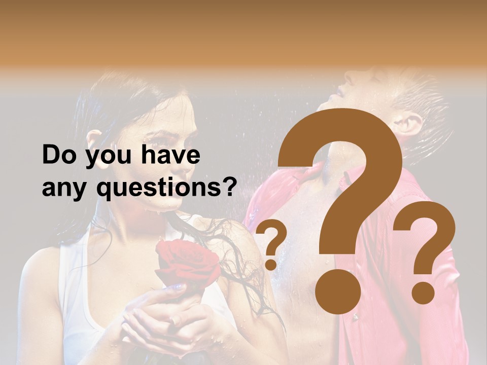 Beauty Wash Valentine's Day PowerPoint Template