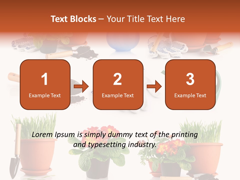 Water Romance Glamour PowerPoint Template