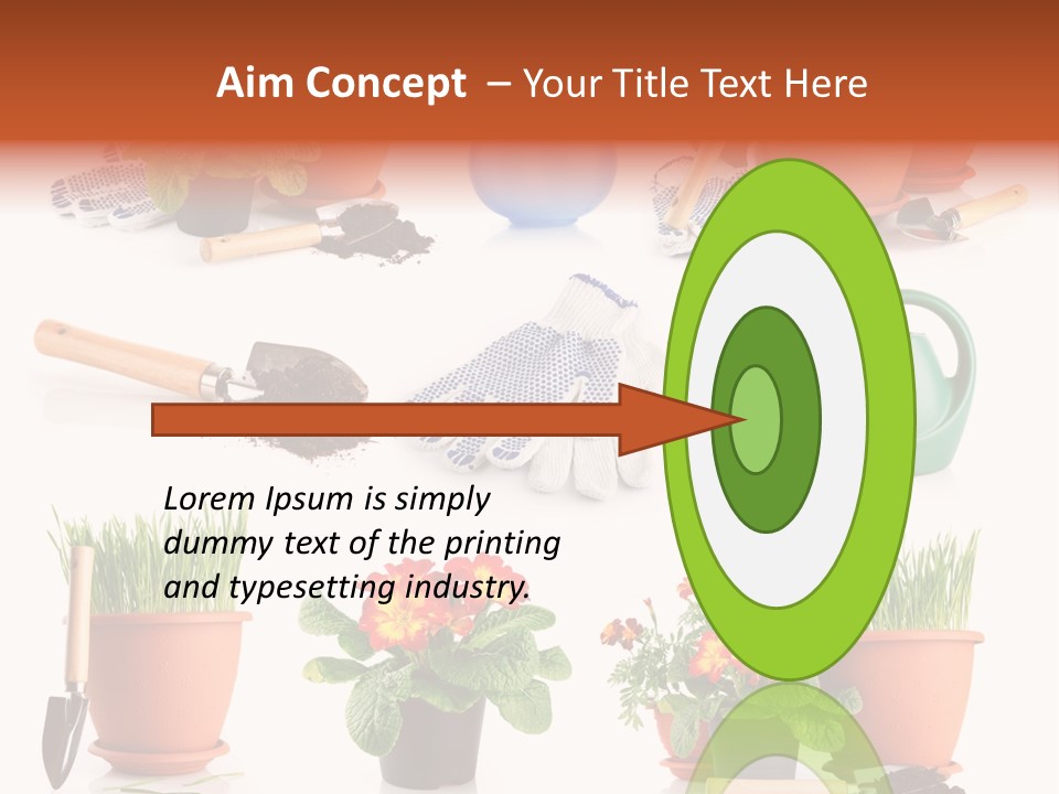 Water Romance Glamour PowerPoint Template