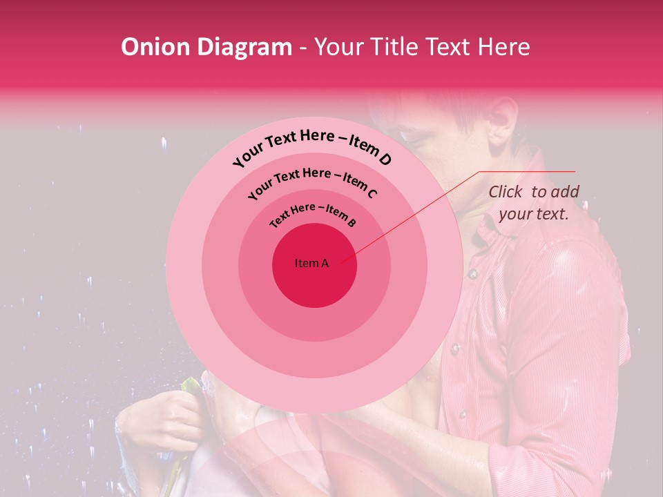 Photo Wetting Female PowerPoint Template