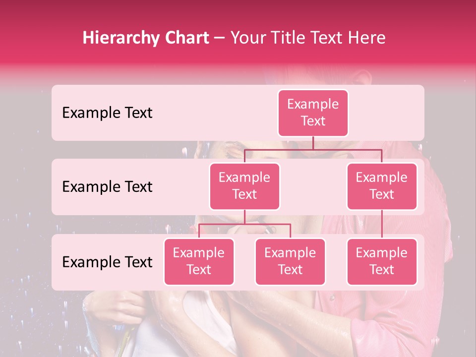 Photo Wetting Female PowerPoint Template