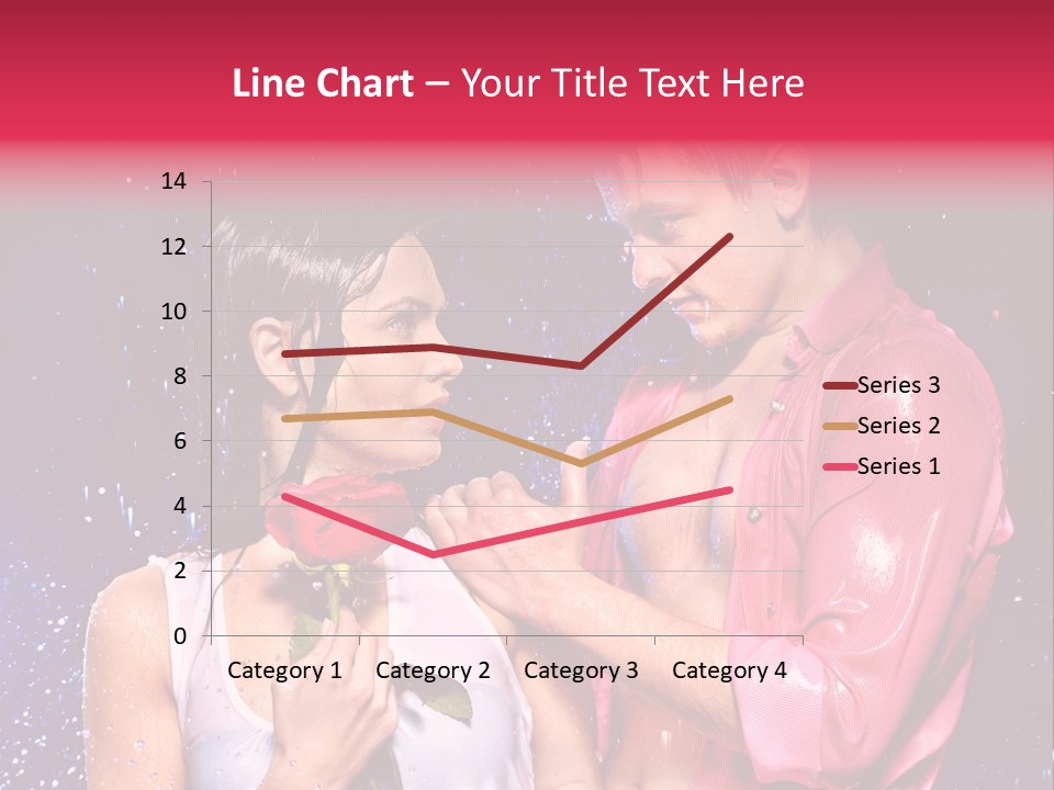 Rain Wetting Eye Closed PowerPoint Template