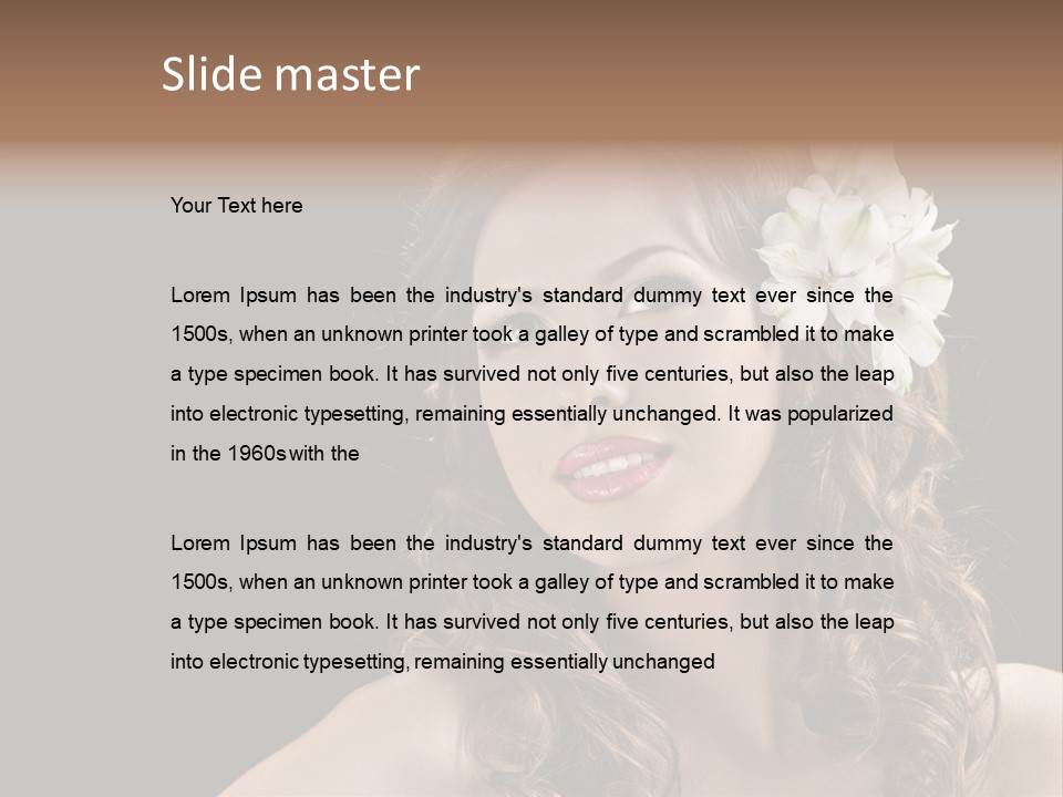 Sexy Fascinating Alluring PowerPoint Template