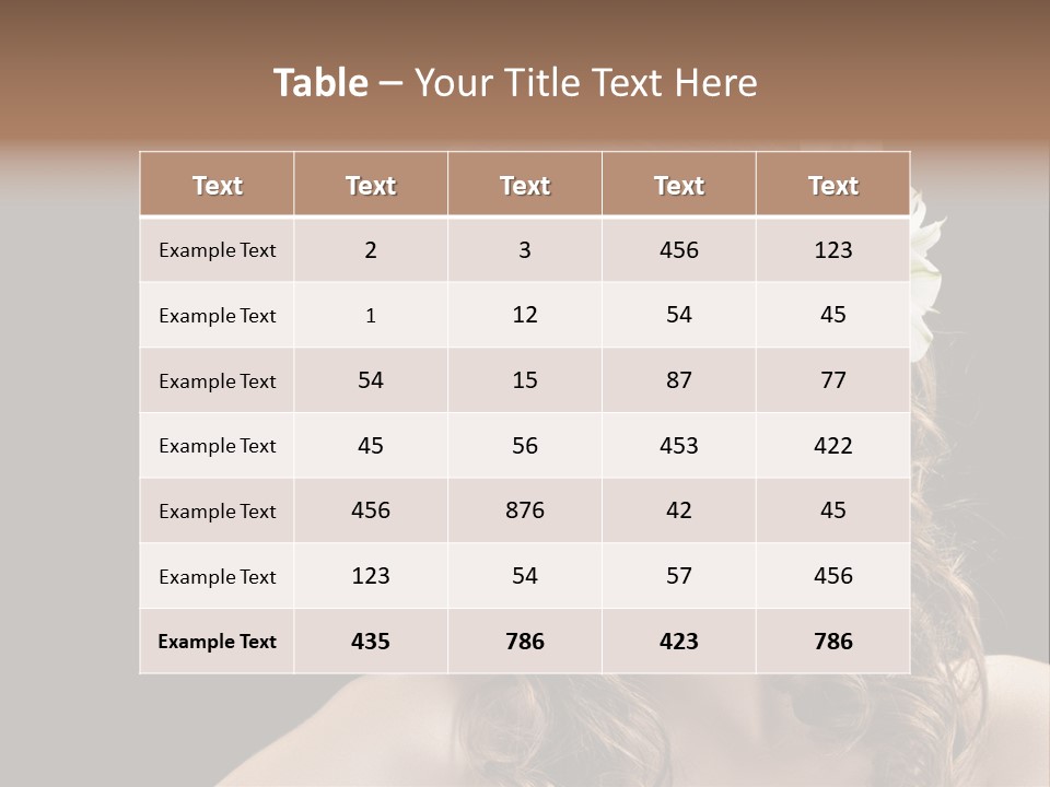 Sexy Fascinating Alluring PowerPoint Template