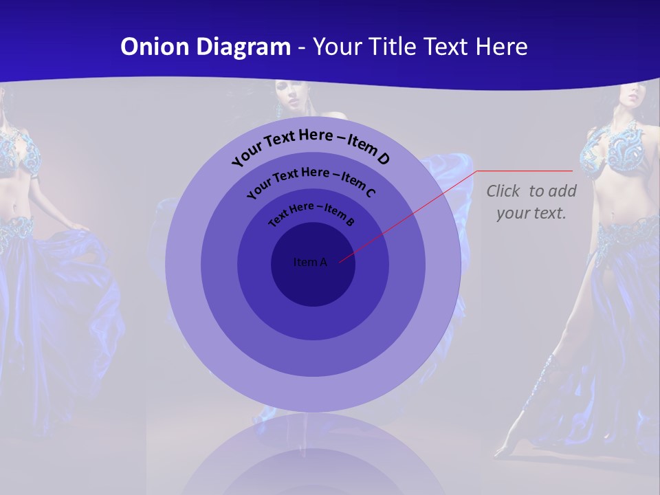 Oriental Dance Arabic Abdomen PowerPoint Template