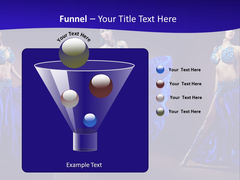 Oriental Dance Arabic Abdomen PowerPoint Template