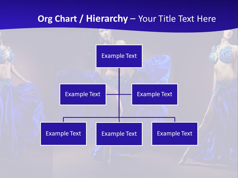 Oriental Dance Arabic Abdomen PowerPoint Template