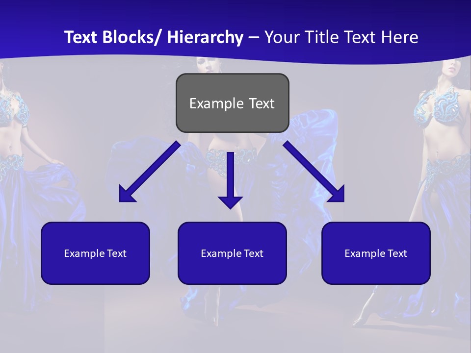 Oriental Dance Arabic Abdomen PowerPoint Template