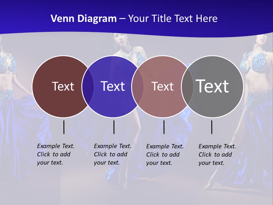 Oriental Dance Arabic Abdomen PowerPoint Template