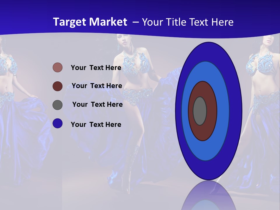 Oriental Dance Arabic Abdomen PowerPoint Template