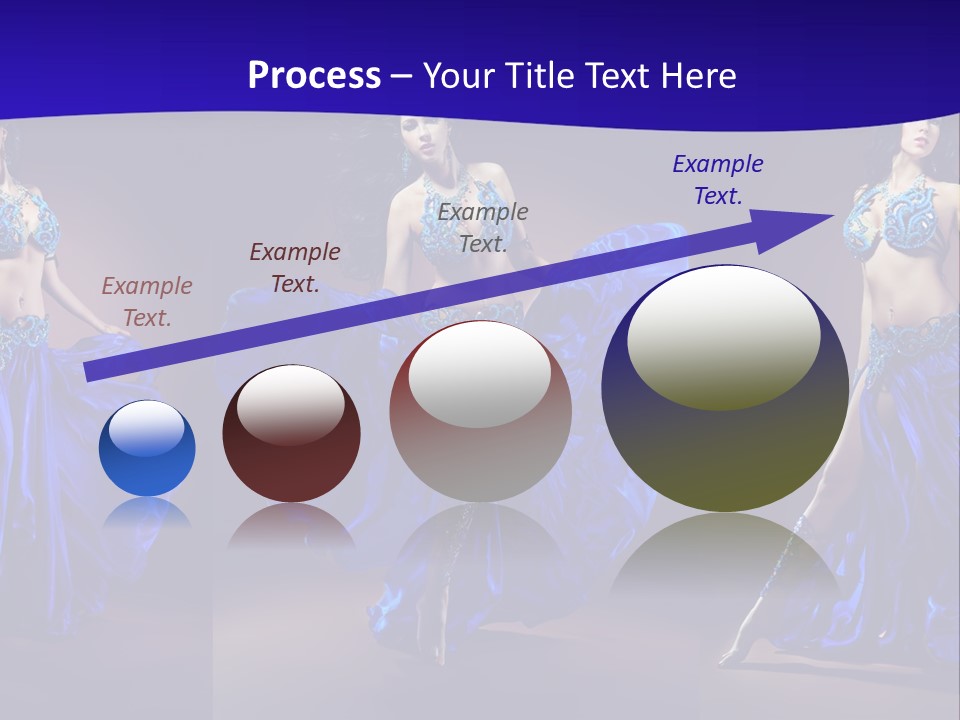 Oriental Dance Arabic Abdomen PowerPoint Template