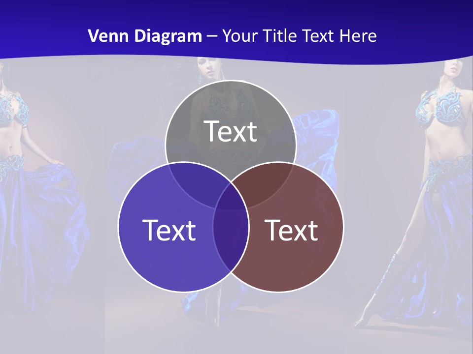 Oriental Dance Arabic Abdomen PowerPoint Template