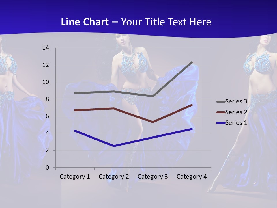 Oriental Dance Arabic Abdomen PowerPoint Template