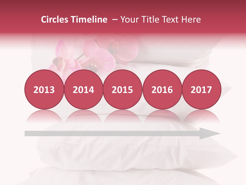 Softness Pillows Bedroom PowerPoint Template