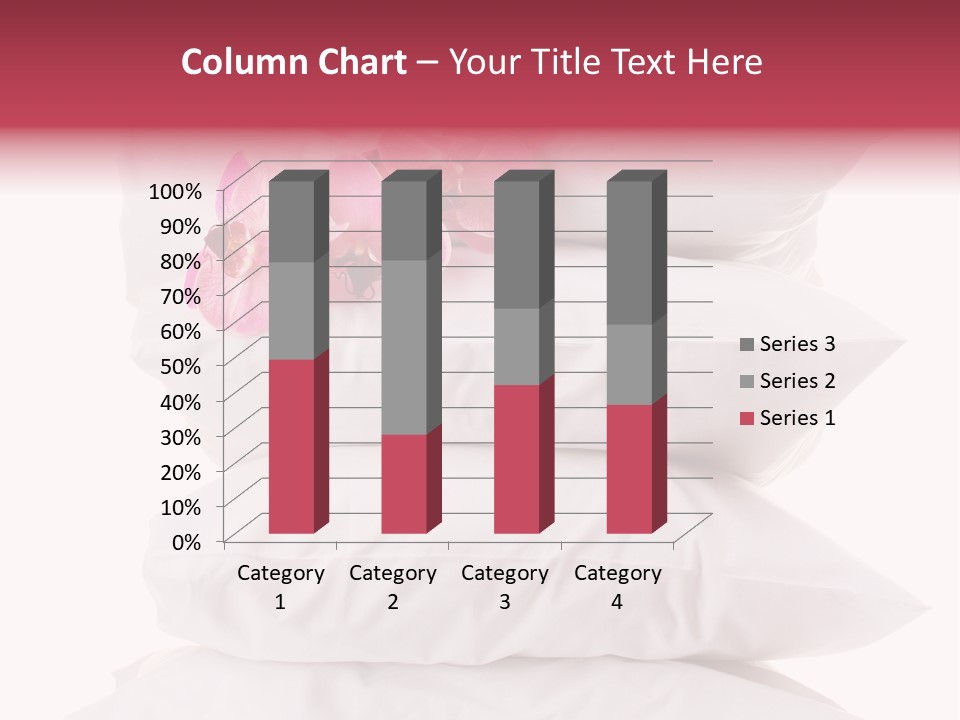 Softness Pillows Bedroom PowerPoint Template