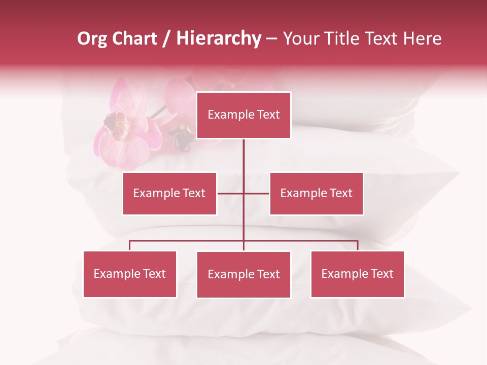 Softness Pillows Bedroom PowerPoint Template