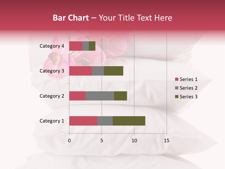 Softness Pillows Bedroom PowerPoint Template