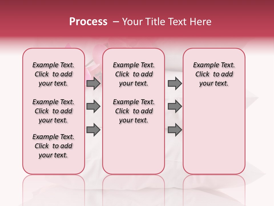 Softness Pillows Bedroom PowerPoint Template