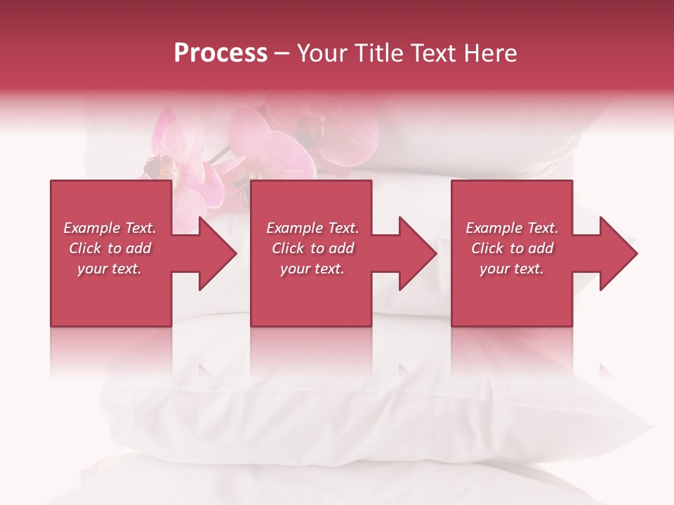 Softness Pillows Bedroom PowerPoint Template