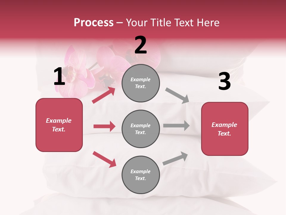 Softness Pillows Bedroom PowerPoint Template