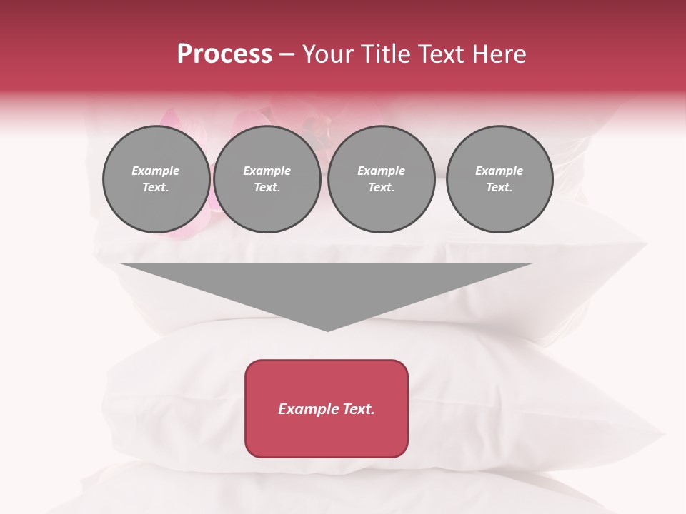 Softness Pillows Bedroom PowerPoint Template