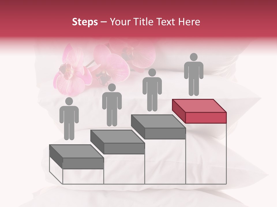Softness Pillows Bedroom PowerPoint Template