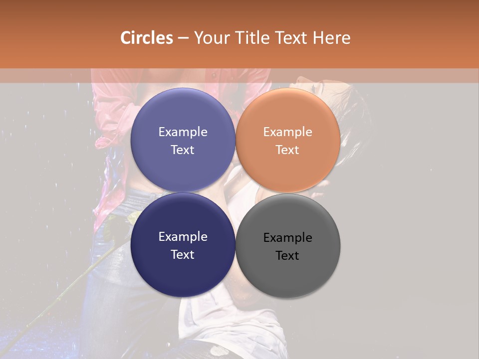 Boyfriend Fashion Art PowerPoint Template