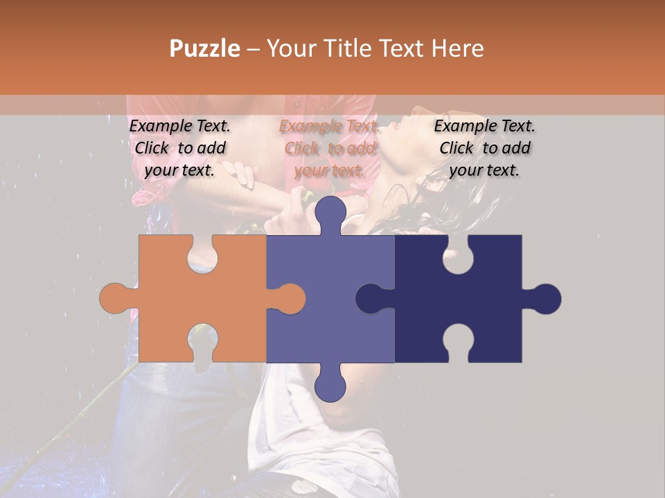 Boyfriend Fashion Art PowerPoint Template