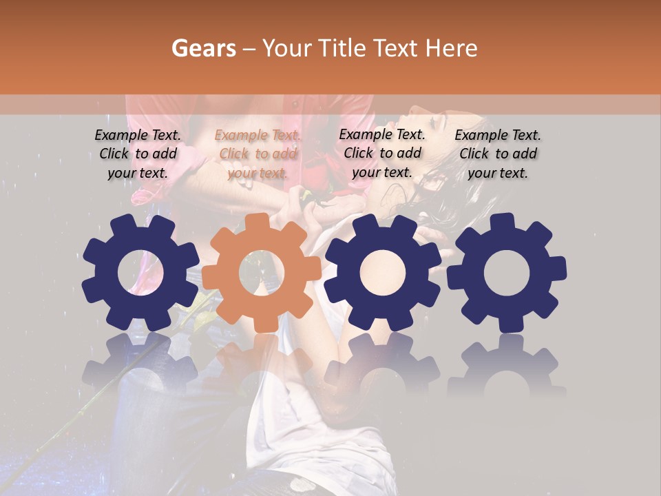 Boyfriend Fashion Art PowerPoint Template