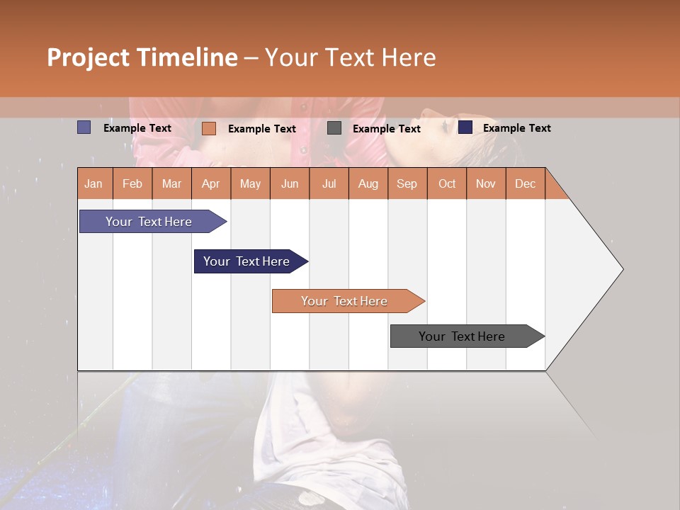 Boyfriend Fashion Art PowerPoint Template