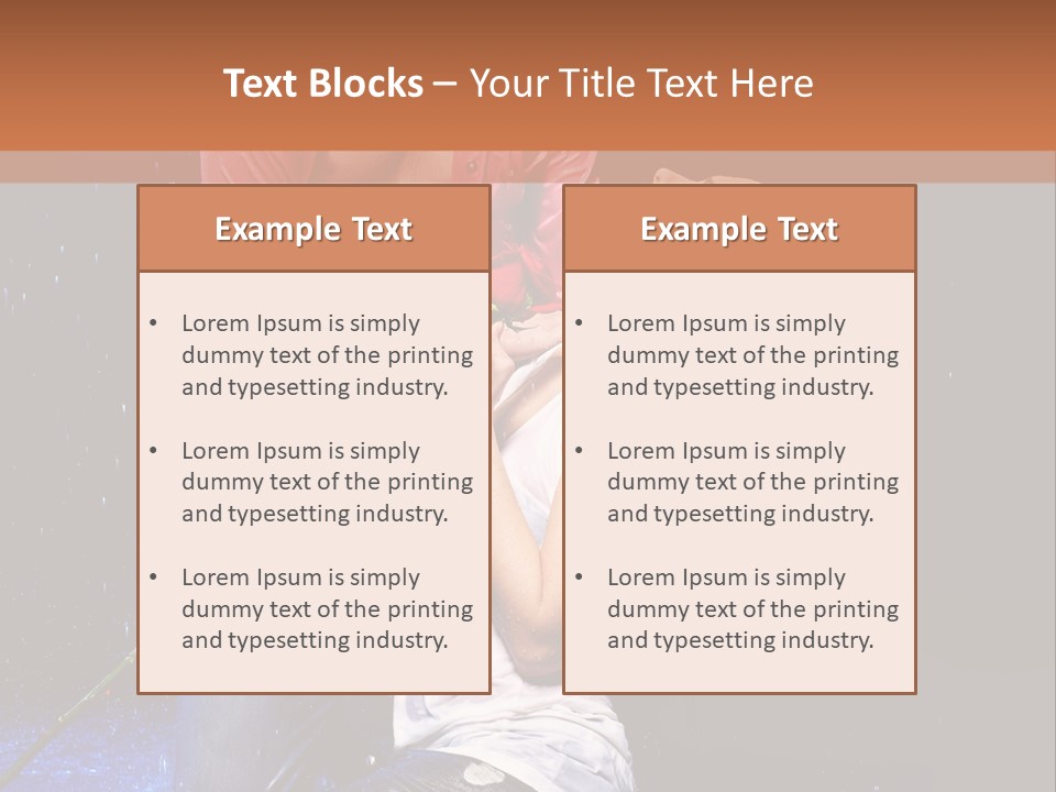 Boyfriend Fashion Art PowerPoint Template