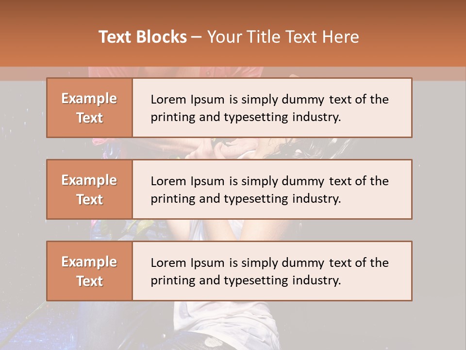 Boyfriend Fashion Art PowerPoint Template