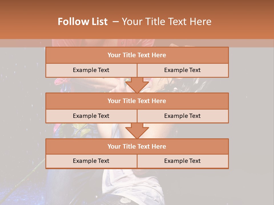 Boyfriend Fashion Art PowerPoint Template