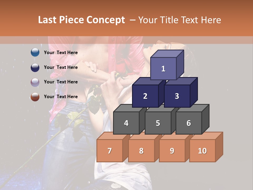 Boyfriend Fashion Art PowerPoint Template