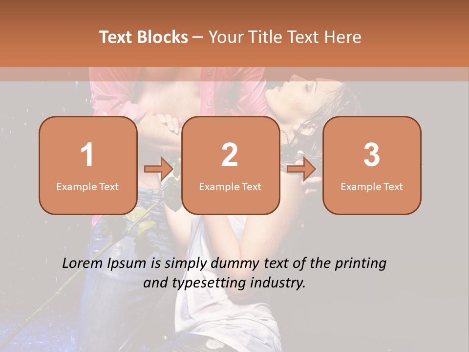 Boyfriend Fashion Art PowerPoint Template