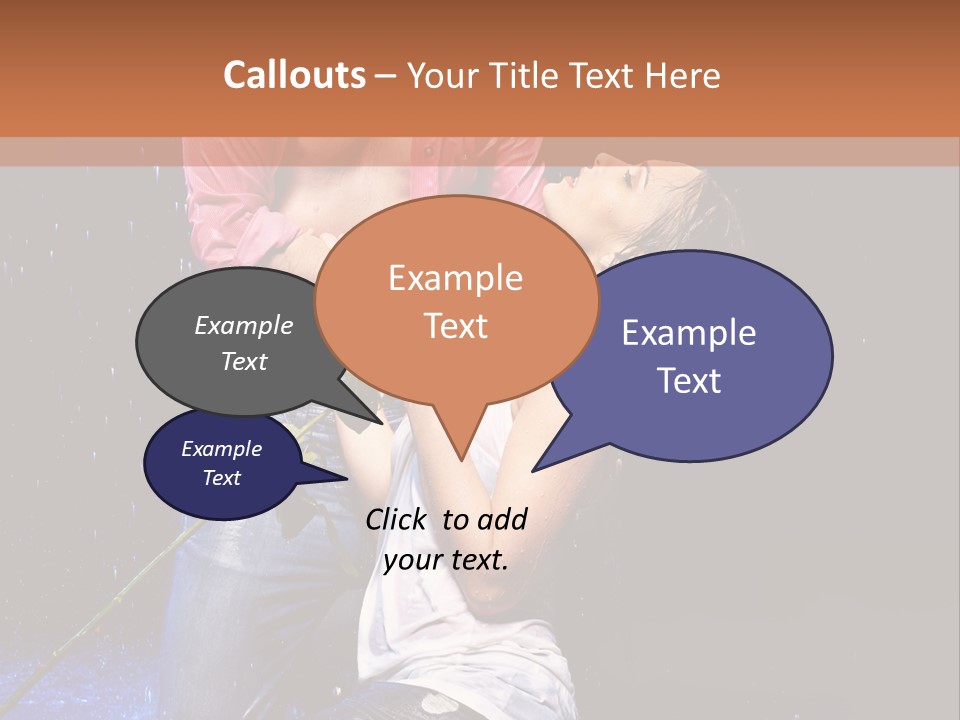 Boyfriend Fashion Art PowerPoint Template