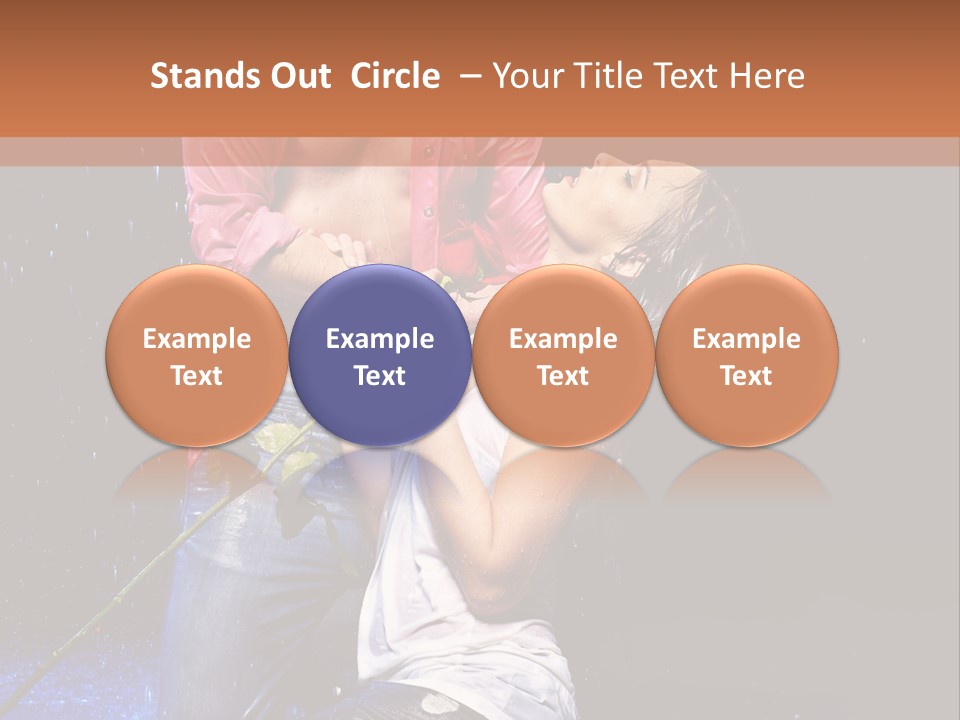 Boyfriend Fashion Art PowerPoint Template