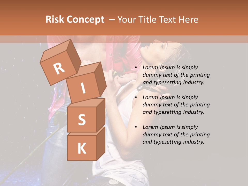 Boyfriend Fashion Art PowerPoint Template