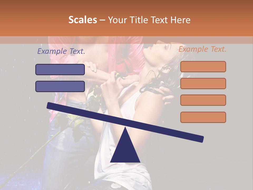 Boyfriend Fashion Art PowerPoint Template